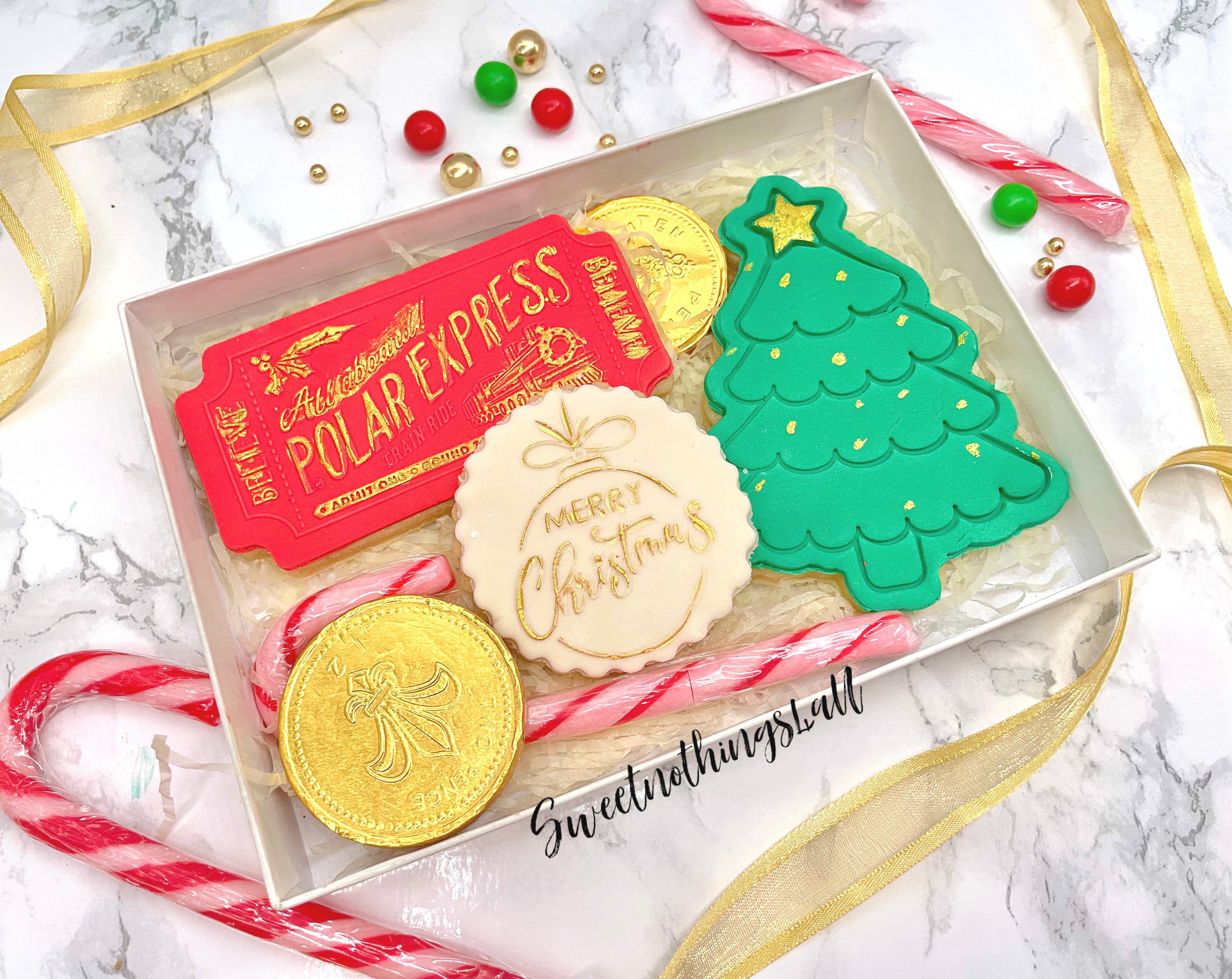 Christmas Polar Express Biscuit Box