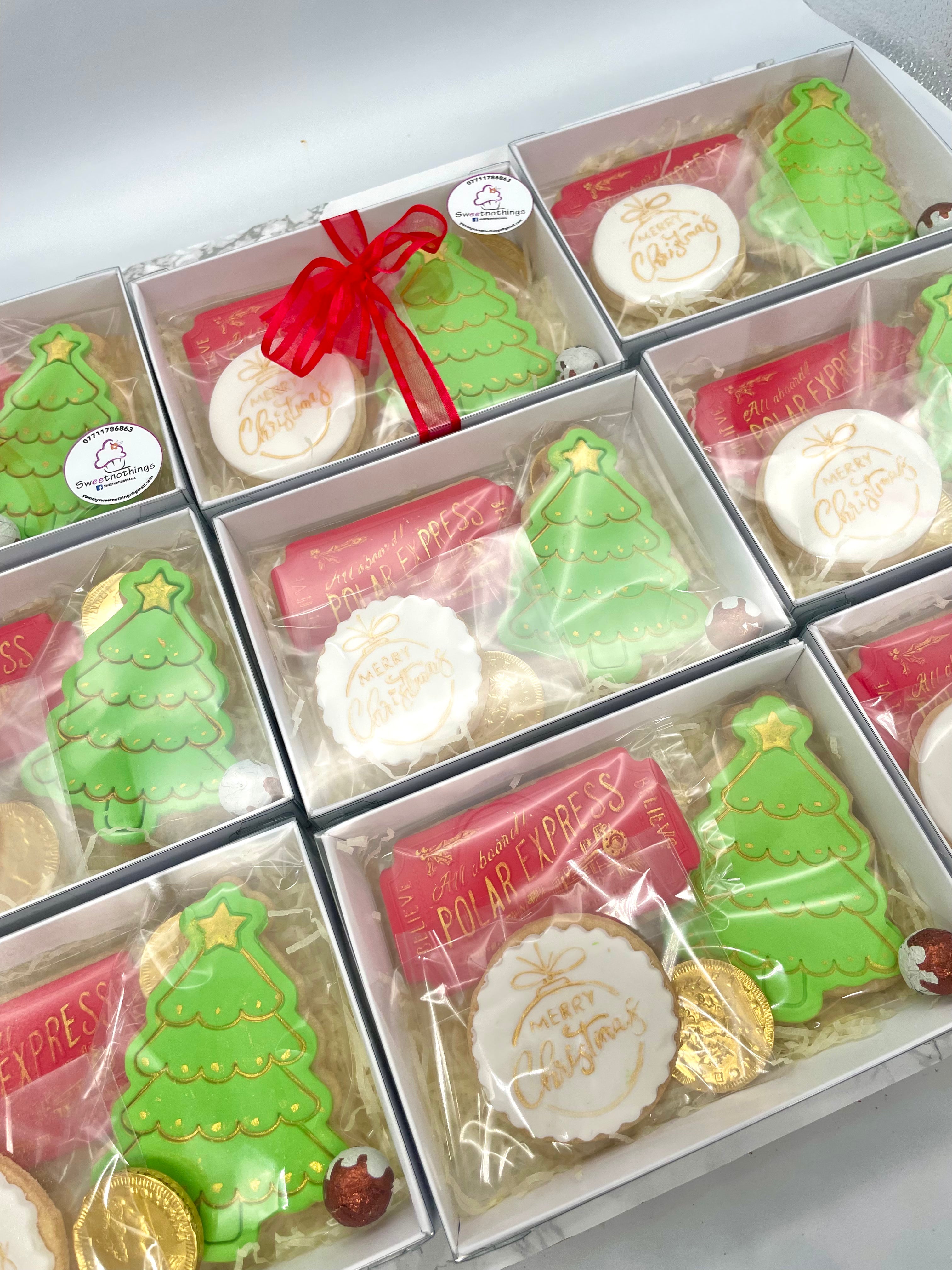 Christmas Polar Express Biscuit Box