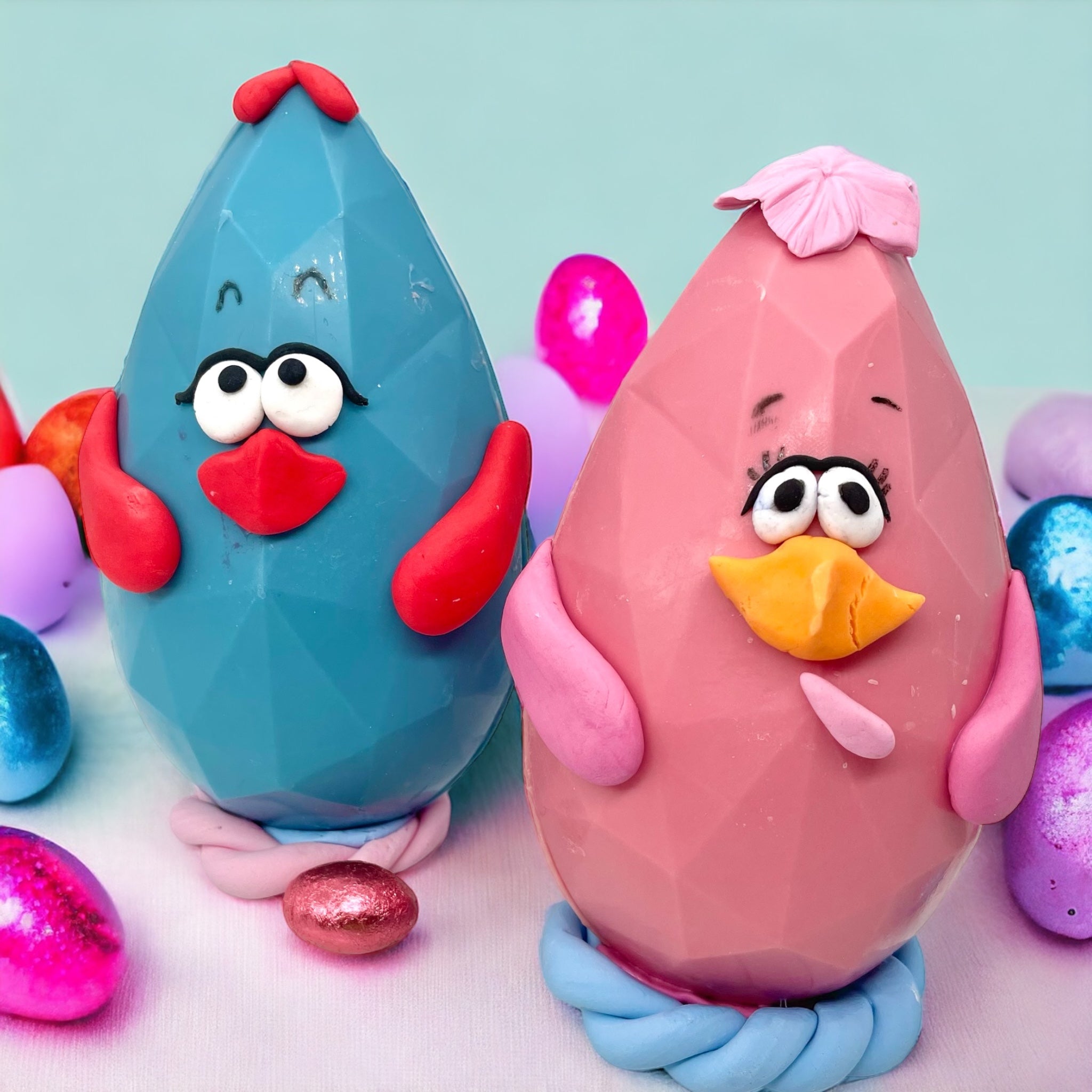 SALE - Belgian Chocolate Easter Eggs - Chicken