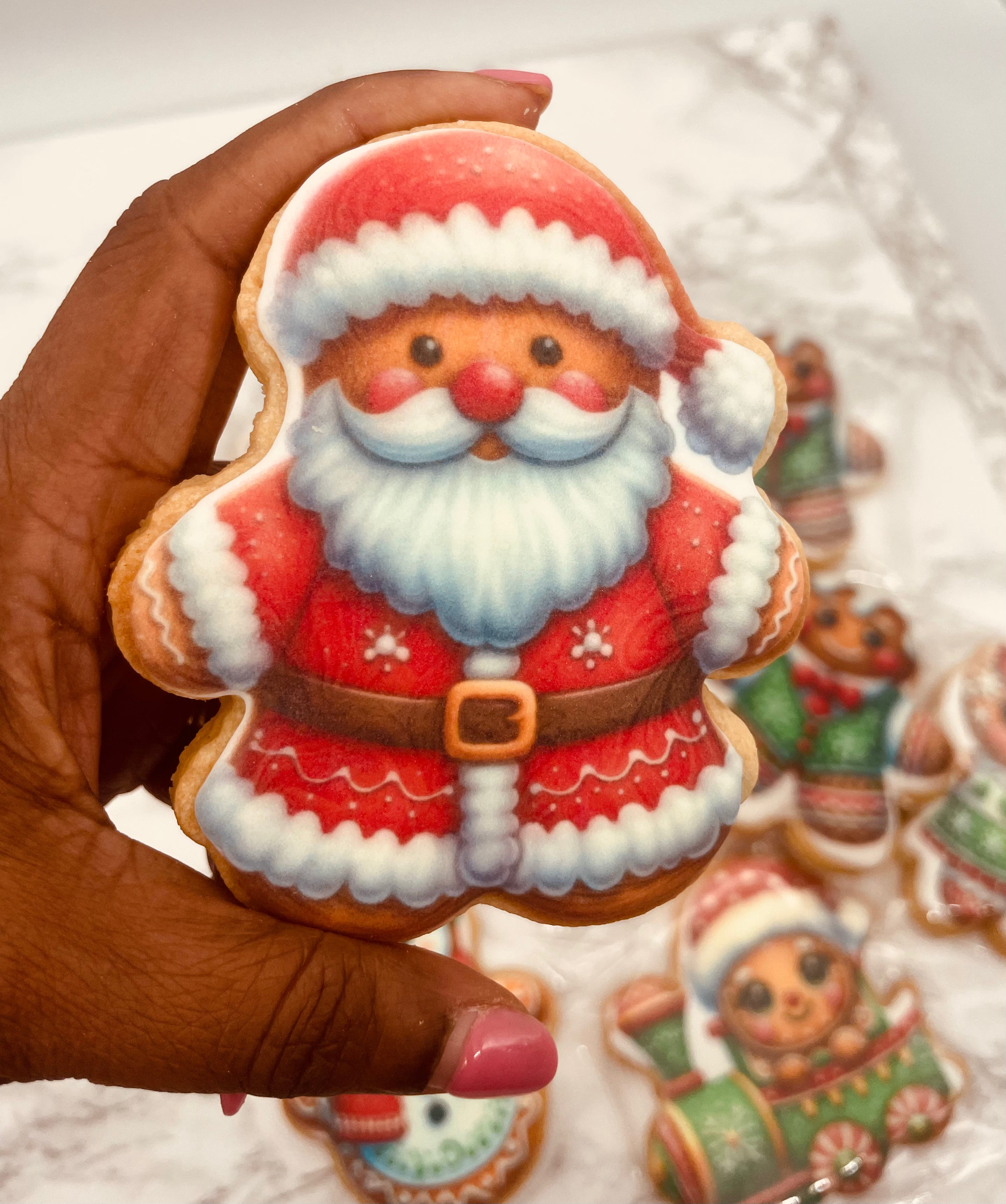 2 for £7 Santa Cookie / Biscuit
